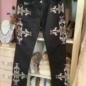Isabel Marant embroidered jeans